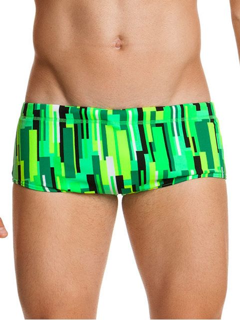 Funky Trunks Acid Rain Boys Trunks Front Crop