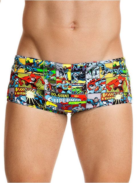Funky Trunks Power Pants Boys Trunks Front Crop