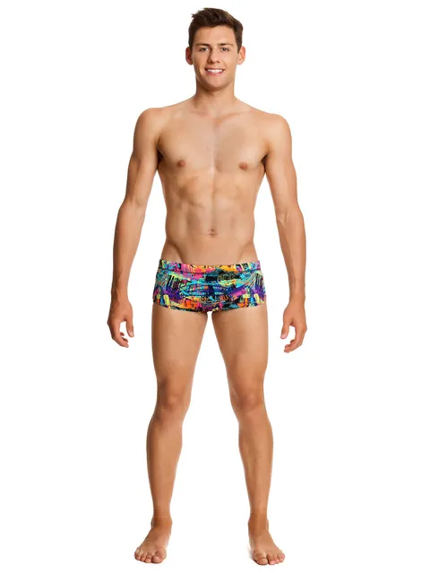 Funky Trunks Top Bloke Boys Trunks Front Full