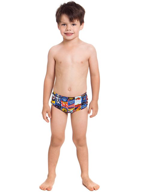 Funky Trunks Buzz Toddler Boys Trunks