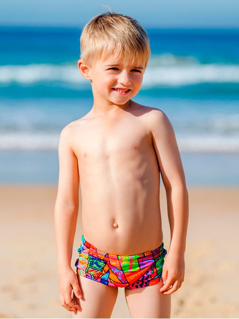 Funky Trunks Cubism Chaos Toddler Boys Trunks