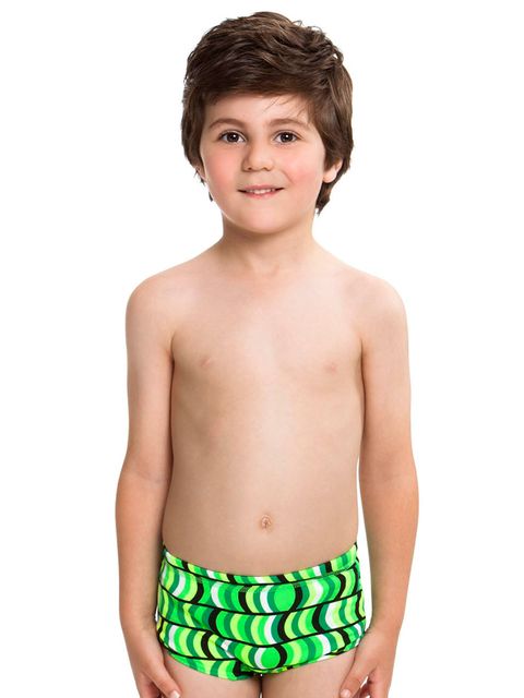 Funky Trunks Green Gateway Toddler Boys Trunks