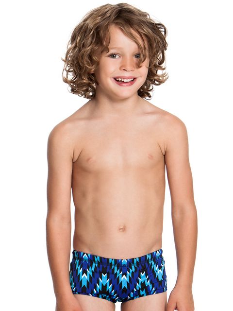 Funky Trunks Razor Blast Toddler Boys Trunks Front