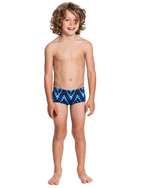 Funky Trunks Razor Blast Toddler Boys Trunks Front
