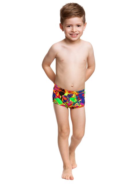 Funky Trunks Liquified Toddler Boys Trunks Action