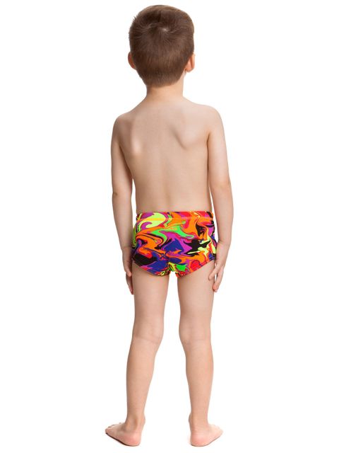 Funky Trunks Liquified Toddler Boys Trunks Back Full