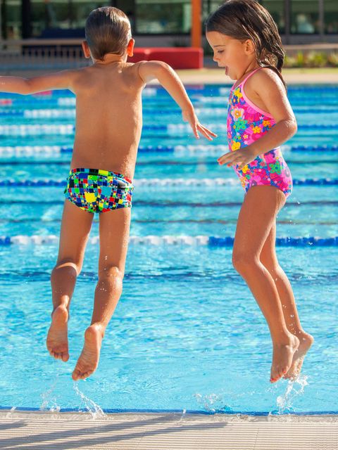 Funky Trunks Rubiks Runner Toddler Boys Trunks Lifestyle 3