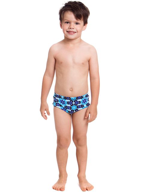 Funky Trunks Liquid Ice Toddler Boys Trunks
