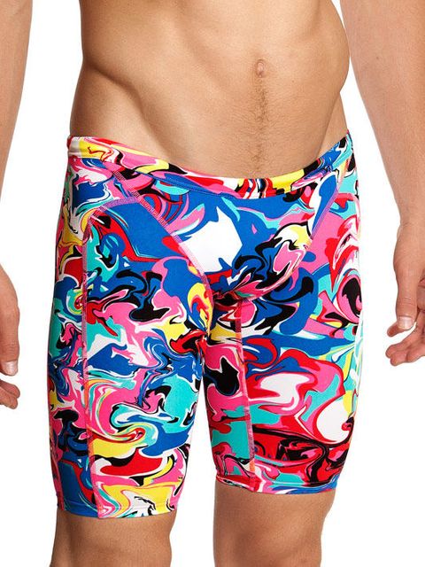 Funky Trunks Splatterfied Jammers Front Crop