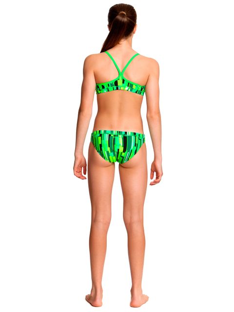 Funkita Acid Rain Girls Sports Bikini