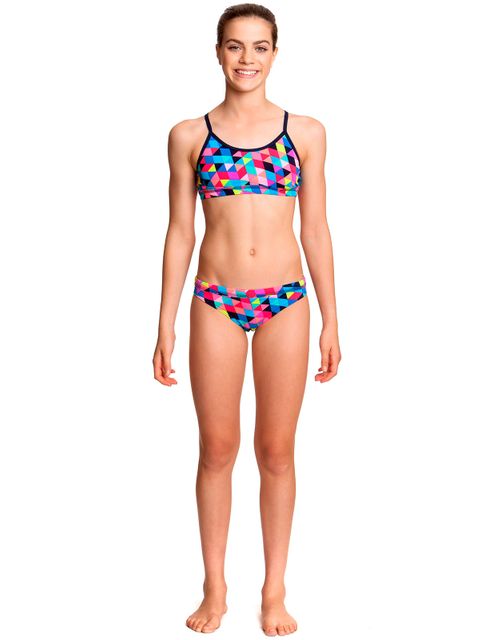 Funkita Colour Card Girls Sports Bikini