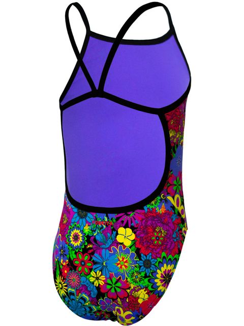 Funkita Ikebana Black Girls One Piece Swimsuit