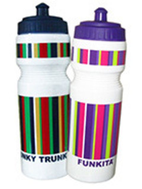 Funky Trunks Drink Bottle shown left