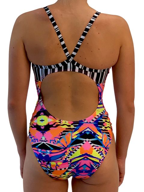 Finz Aztec Abstracto Womens One Piece