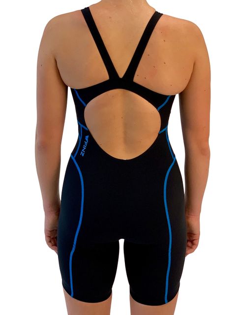  Finz Black & Blue Turbo Womens Kneelength 