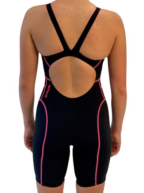 Finz Black & Pink Turbo Womens Kneelength