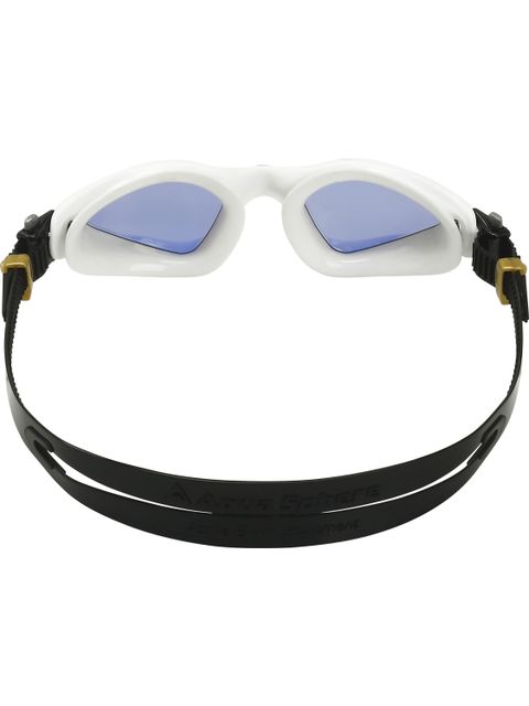Aqua Sphere Kayenne Goggles - Gold Titanium Mirror/White/Gold