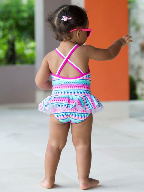 Escargot Ocean Jewel Toddler Girls One Piece