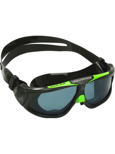 Aqua Sphere Seal 2.0 Swim Mask - Smoke/Black/Green