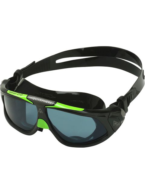 Aqua Sphere Seal 2.0 Swim Mask - Smoke/Black/Green