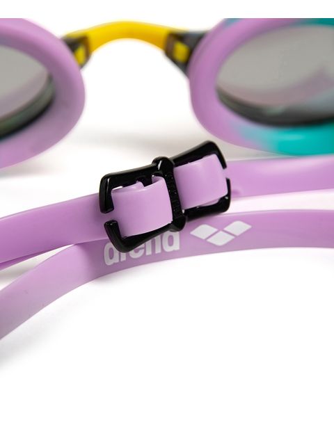 Arena Python Goggles - Green Mirror/Violet/Green