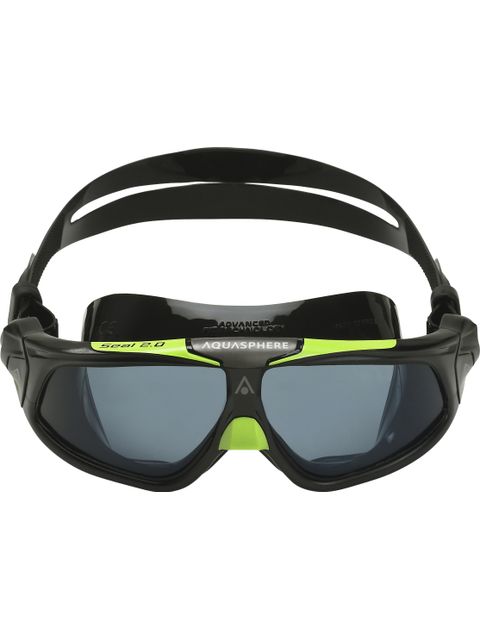 Aqua Sphere Seal 2.0 Swim Mask - Tint Smoke/Black/Green