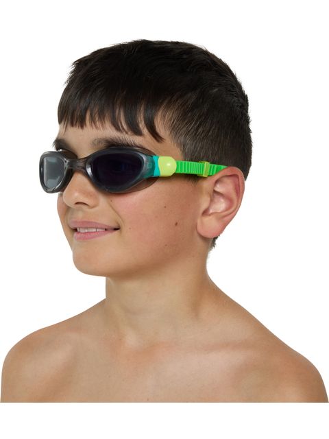 Zoggs Phantom 2.0 Junior Goggles - Smoke/Black/Green