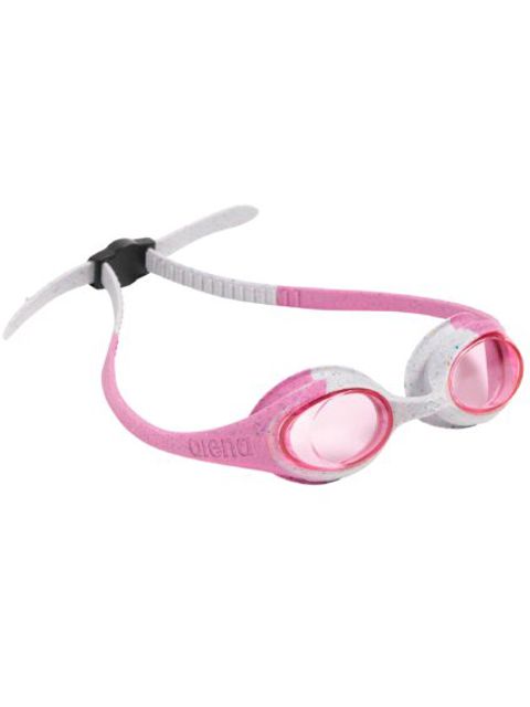 Arena Spider Kids Goggles - Pink Tint/Grey