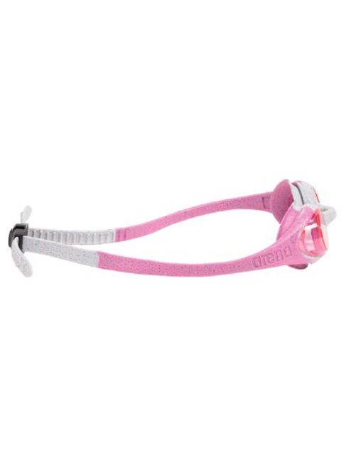 Arena Spider Kids Goggles - Pink Tint/Grey