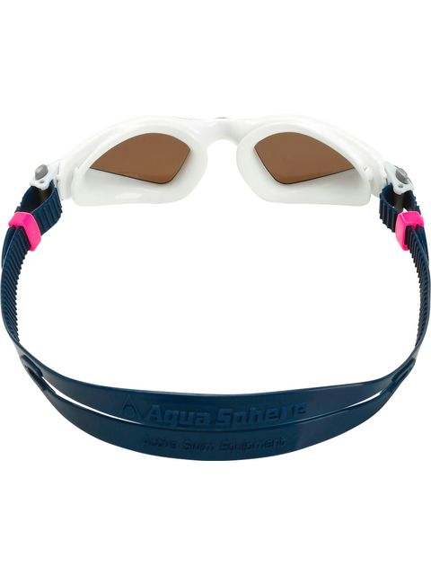 Aqua Sphere Kayenne Goggles Compact Fit - Polarised Brown/White/Grey