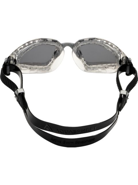 Aqua Sphere Kayenne Pro Goggles - Silver Titanium Mirror/Transparent/Grey