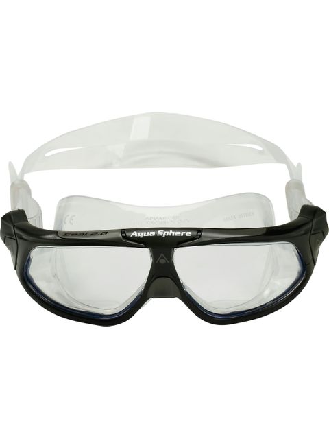 Aqua Sphere Seal 2.0 Swim Mask - Clear/Black/Grey