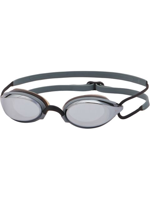 Zoggs Fusion Air Titanium Goggles - Mirror/Black/Grey