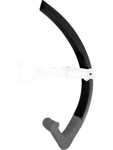 Aqua Sphere Focus Centre Snorkel Small Fit - Black/Grey