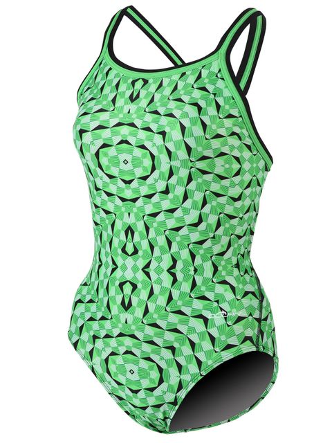 Dolfin Optik Green One Piece Product Front