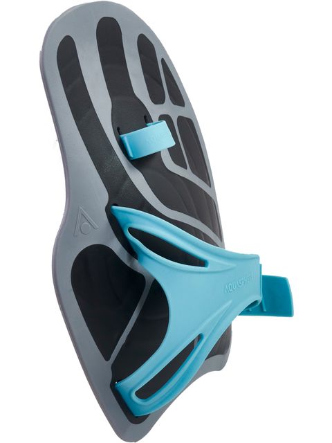 Aqua Sphere Ergoflex Hand Paddles - Black/Light Blue