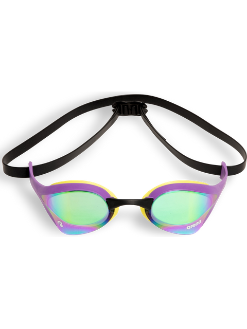 Arena Cobra Ultra Swipe Goggles - Emerald Mirror/Plum/Lime