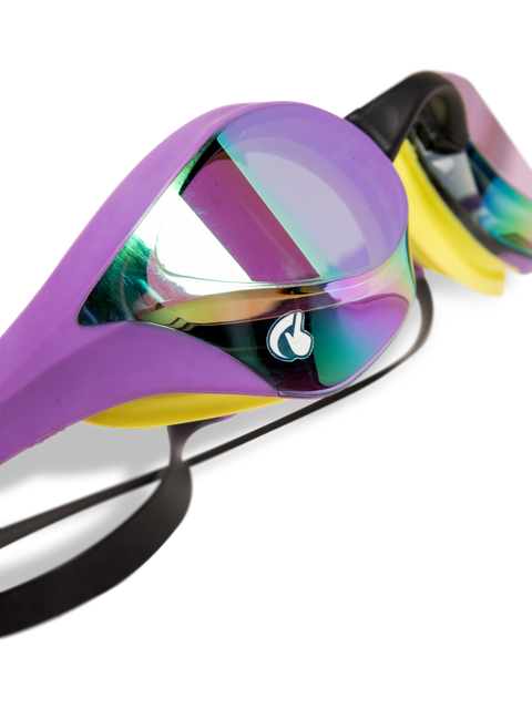 Arena Cobra Ultra Swipe Goggles - Emerald Mirror/Plum/Lime
