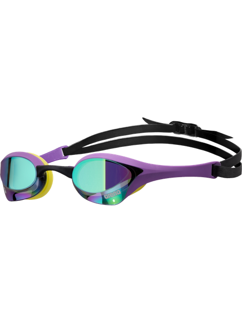 Arena Cobra Ultra Swipe Goggles - Emerald Mirror/Plum/Lime