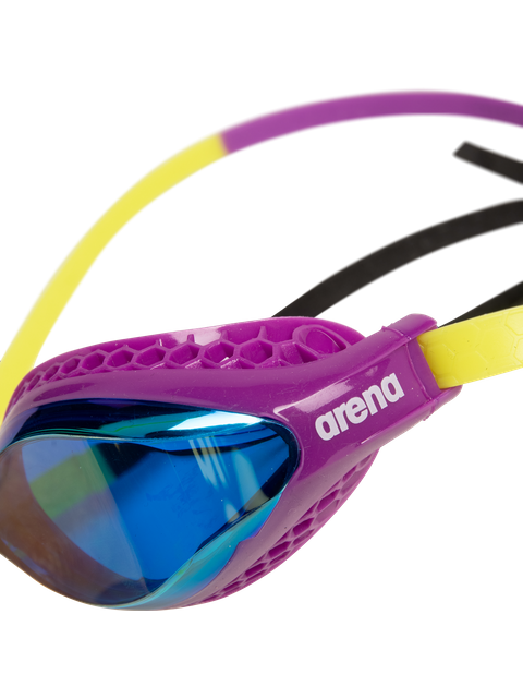 Arena Airspeed Goggles - Aqua Mirror/Plum/Lime