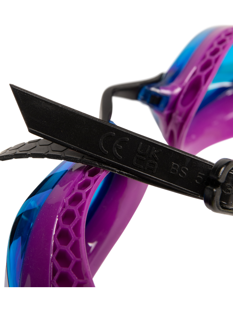 Arena Airspeed Goggles - Aqua Mirror/Plum/Lime