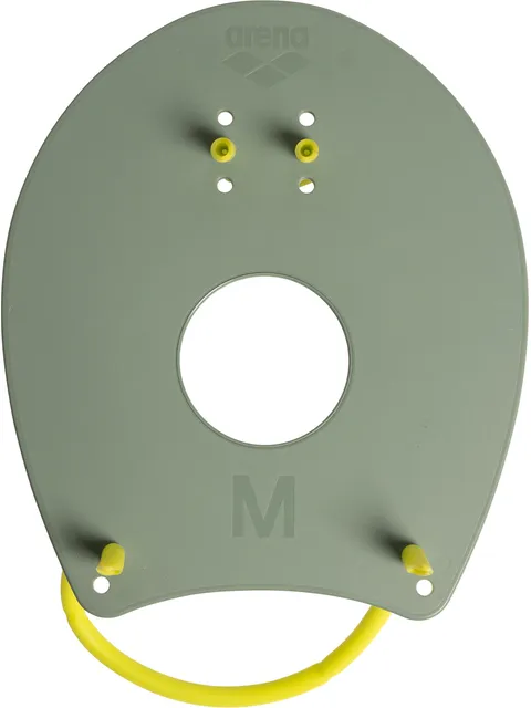 Arena Elite 2 Hand Paddles - Sage/Lime