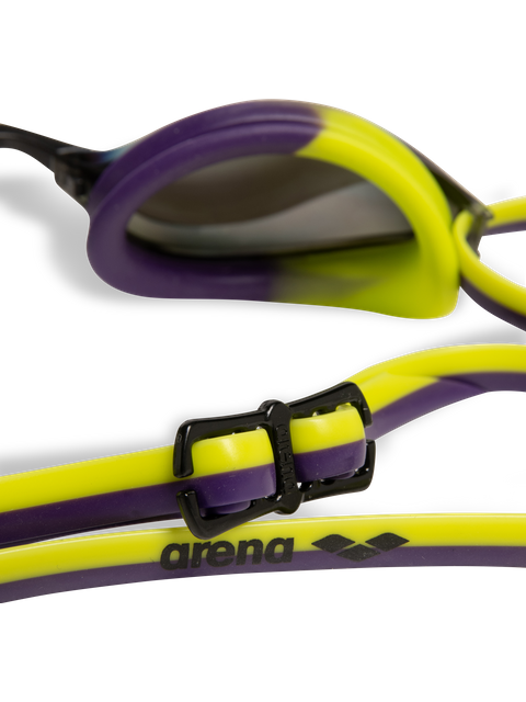Arena Python Goggles - Violet Mirror/Plum/Lime