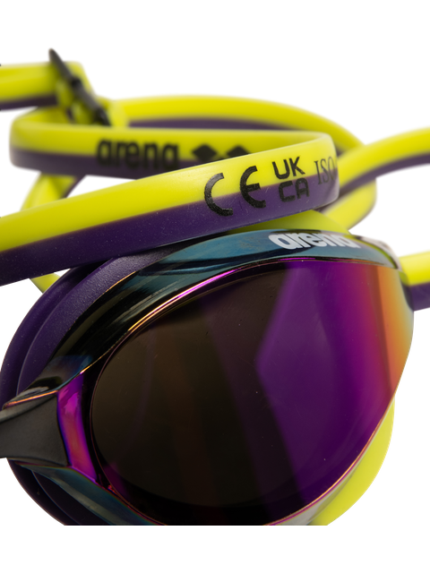 Arena Python Goggles - Violet Mirror/Plum/Lime