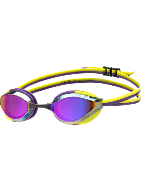 Arena Python Goggles - Violet Mirror/Plum/Lime
