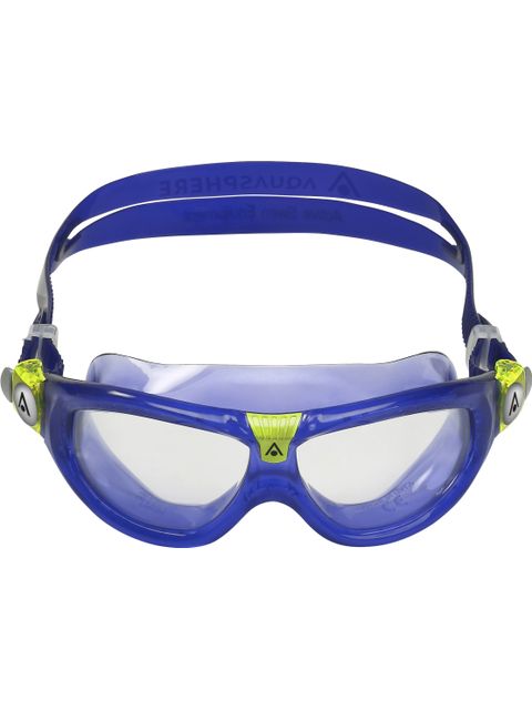 Aqua Sphere Seal Kid 2 Swim Mask - Clear/Purple/Lime