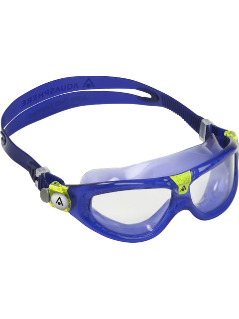 Aqua Sphere Seal Kid 2 Swim Mask - Clear/Purple/Lime