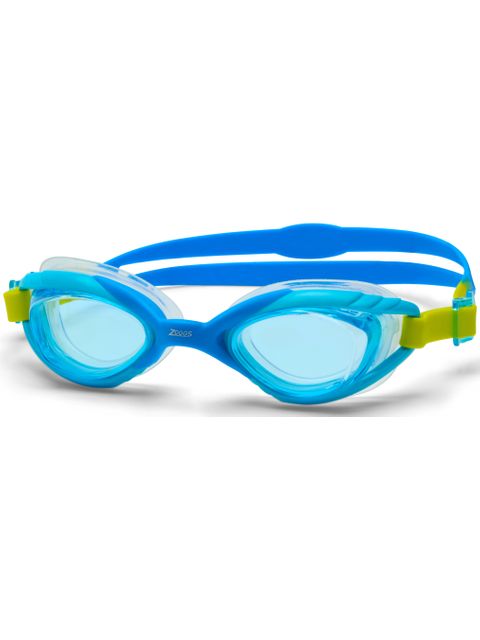 Zoggs Sonic Air Junior Goggles - Blue Tint/Blue/Lime