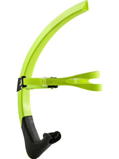 Michael Phelps Focus Centre Snorkel Small Fit - Neon & Black