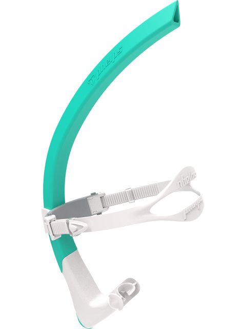 Michael Phelps Focus Centre Snorkel Small Fit - Turquoise & White
